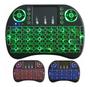 Imagem de Mini Teclado Wireless Touch Pad Pc Android Tv Smart Com Led