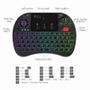 Imagem de Mini Teclado Wireless Touch Pad Pc Android Tv Smart Com Led