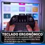 Imagem de Mini Teclado Wireless Touch Para Celular Pc Android Tv Smart