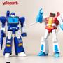 Imagem de Mini Transformadores Yolopark Amk 12cm - Optimus Prime, Megatron e Bumblebee