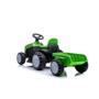 Imagem de Mini Trator Carro Eletrico Infantil Bang Toys 6v com Reboque Verde