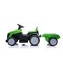 Imagem de Mini Trator Carro Eletrico Infantil Bang Toys 6v com Reboque Verde