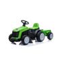 Imagem de Mini Trator Carro Eletrico Infantil Bang Toys 6v com Reboque Verde