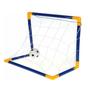 Mini Trave Brinquedo Futebol Gol 76 Cm Com Bola E Bomba De Ar - Dm Toys Imagem de Mini Trave Brinquedo Futebol Gol 76 Cm Com Bola E Bomba De Ar - Dm Toys