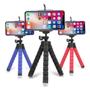Imagem de Mini Tripé de Mesa Com Suporte Articulado 360º Para Celular / Câmera - Cores Sortidas - ATURN SHOP