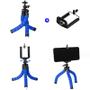 Imagem de Mini Tripé de Mesa Com Suporte Articulado 360º Para Celular / Câmera - Cores Sortidas - ATURN SHOP