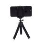 Imagem de Mini Tripé de Mesa Flexivel 360 com Suporte para SmartPhone (Preto) - Worldview
