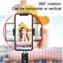 Imagem de Mini Tripé Extensível Para Telefone com controle Sem Fio Bt