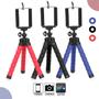 Imagem de Mini Tripe Flexivel Ajustavel Emborrachado Suporte para Celular e Camera