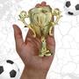 Imagem de Mini Trofeus, 12 unidades Taça, Decoração, Lembrancinhas, Futebol, Jogos