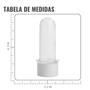 Imagem de Mini Tubete para Lembrancinha Branco 8cm - 10 Unidades