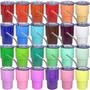 Imagem de Mini Tumbler Shot Glass UIRZOTN 90mL em aço inoxidável, pacote com 24