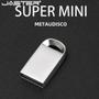 Imagem de Mini Unidade Flash Usb De Metal Prateado 64gb 32gb 16gb Memory Stick Com Chaveiro Jaster Pendrive