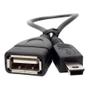 Imagem de Mini Usb V3 Macho Usb Femea Otg Tablet Celular Gps
