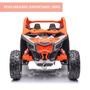 Imagem de Mini Utv Quadriciclo Elétrico Infantil 24v MP3 USB SD Importway Laranja Licenciado Can Am Maverick