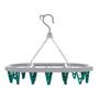 Imagem de Mini Varal Oval Flash Limp Com 24 Prendedores