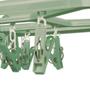 Imagem de Mini Varal Retangular Mor Verde C/ 32 Prendedores 006095
