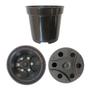 Imagem de Mini Vasos pote 6 preto 500 unidades para mini suculentas cactos lembrancinha artesanato fazer mudas de suculentas plantas geral