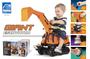 Imagem de Mini Veículo Trator pá Escavadeira Infantil Empurrar Brinquedo Grande