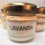 Imagem de Mini Vela Aromática Perfumada Lavanda Vela Lembrancinha 40g