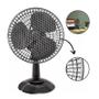 Imagem de Mini Ventilador de Mesa ou Parede 18cm 20w Fame Preto 127v