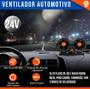 Imagem de Mini Ventilador Duplo Veicular 12 V Automotivo Potente Carro e Caminhão - CRX