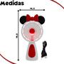 Imagem de Mini Ventilador Laço Portátil De Mão Recarregável Usb Minnie