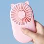 Imagem de Mini Ventilador Para Secar Maquiagem e Cílios Pocket Fan Com 3 Velocidades Cor Aleatória