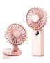 Imagem de Mini ventilador portátil portátil Gaiatop 4000mAh com 5 velocidades rosa