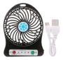 Imagem de Mini Ventilador Portátil Usb De Mesa 3 Velocidades Port Fan