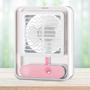 Imagem de Mini Ventilador Refrigerador Umidificador De Ar Com Luz Led