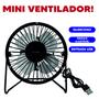 Imagem de Mini Ventilador Ultra Potente Escritório Silencioso Conector USB Portátil Ajustável