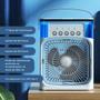 Imagem de Mini Ventilador Umidificador Portátil: Ar Confortável em Casa e no Carro (60 caracteres)