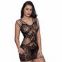 Imagem de Mini Vestido Rendado Lingerie Bodystocking Luxo Sexy