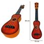 Imagem de Mini Violão Acústico Com Cordas De Aço E Palheta Infantil