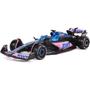Imagem de Miniatura - 1:43 - Formula 1 BWT Alpine 2023 A523 31 Esteban Ocon com Capacete - Bburago