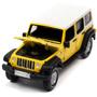 Imagem de Miniatura - 1:64 - 2017 Jeep JK Wrangler Chief Edition Yellow - Sport Utility R3 - Auto World AW64372