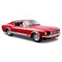 Imagem de Miniatura 1967 Ford Mustang GT- Vermelho-1:24