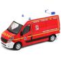 Imagem de Miniatura Ambulância Renault Master 1/50 Vermelho Bburago 32008