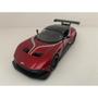 Imagem de Miniatura Aston Martin Vulcan Faixa Kinsmart 1/38 Vinho tento Preto