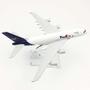 Imagem de Miniatura Aviao Airbus A380 FedEx Aeronave Comercial Airplane