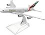 Imagem de Miniatura Avião Comercial Airbus A380 Emirates - Escala 1/400