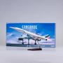 Imagem de Miniatura Avião Comercial Concorde Air France Versão Com Led - Escala 1/125