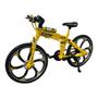 Imagem de Miniatura Bicicleta Bike Star Amarelo Metal 1:8