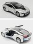 Imagem de Miniatura BMW I8 Kinsmart 1:36 Metal e Fricção Prata