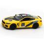 Imagem de Miniatura BMW M8 Competition Coupe Livery Edition Kinsmart 1:38 Metal e Fricção Amarelo.