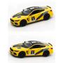 Imagem de Miniatura BMW M8 Competition Coupe Livery Edition Kinsmart 1:38 Metal e Fricção Amarelo.