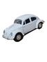 Imagem de Miniatura brinquedo Fusca 1967 Carrinho abre Capô e Portas Metal Die Cast e Fricção Branco