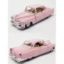 Imagem de Miniatura Cadillac 1953 Series 62 Kinsmart 1/43 Metal e Fricção Rosa