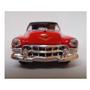 Imagem de Miniatura Cadillac 1953 Welly 1/43 Metal e Fricção Vermelho teto Preto